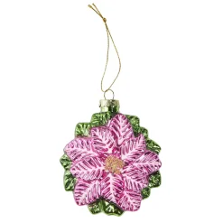 NANU-NANA Anhänger Blume, Lila/grün, 9 Cm