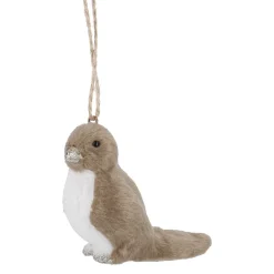 NANU-NANA Anhänger Vogel, Dunkelbraun/rechts, 8.5 Cm