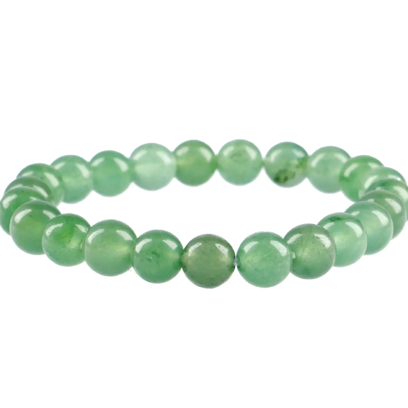 NANU-NANA Armband Edelstein-Energie, Aventurin/grün