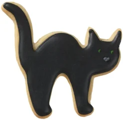 NANU-NANA Ausstechform Halloween Katze, 7 Cm