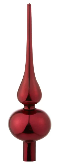 NANU-NANA Baumspitze, Rot Glänzend, 25 Cm