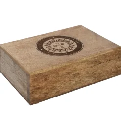 NANU-NANA Box Chakra, Natur, 20.5 X 13.5 Cm