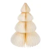 NANU-NANA Deko-Baum Wabe, Creme/4 Stufen, 30 Cm