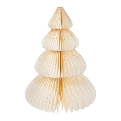 NANU-NANA Deko-Baum Wabe, Creme/4 Stufen, 30 Cm