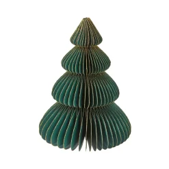 NANU-NANA Deko-Baum Wabe, Dunkelgrün/4 Stufen, 20 Cm