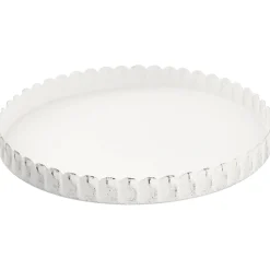 NANU-NANA 3er Set Schale Mit Rand, Antik, Weiß