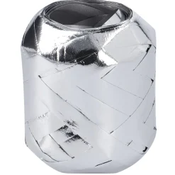 NANU-NANA Geschenkband Eiknäuel, Silber, 30 M