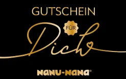 NANU-NANA Geschenkgutschein, Für Dich, Schwarz, 50 Euro