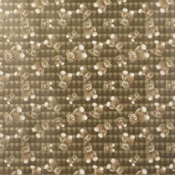 NANU-NANA Geschenkpapier Bär, Gold, 2 M