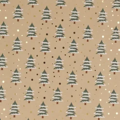 NANU-NANA Geschenkpapier Xmas-Motiv, Baum, 2 M