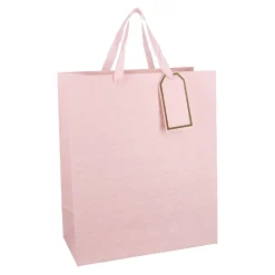 NANU-NANA Geschenktüte Prägung, Rosa, 25.4 X 30.5 Cm