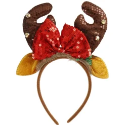 NANU-NANA Haarreifen Weihnachten 3D, Geweih