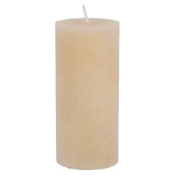 NANU-NANA Kerze Rustik, Lara, Sand, 15 Cm