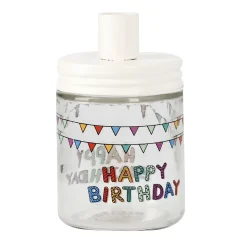NANU-NANA Kerzenhalter Geburtstag, Schraubglas