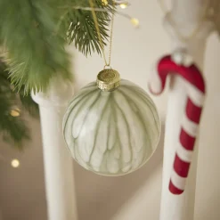 NANU-NANA Kugel Marmor, Hellgrün, 8 Cm