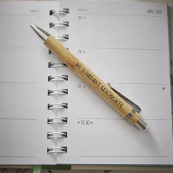 NANU-NANA Kugelschreiber Bambus, Geschichte