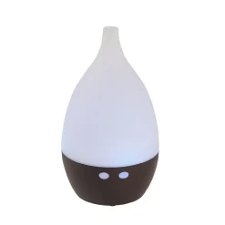 NANU-NANA LED-Aroma-Diffusor, Weiß/schwarz, 18.5 Cm