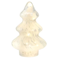 NANU-NANA LED-Tanne Sprenkel, Weiß, 20 Cm