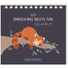 NANU-NANA Mini-Tischkalender 2025, Einfach Mal Nichts Tun