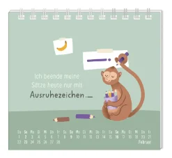 NANU-NANA Mini-Tischkalender 2025, Einfach Mal Nichts Tun
