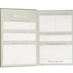 NANU-NANA Notizbuch Achtsamkeit, Zeit, Grün