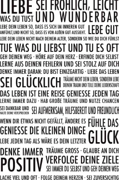 NANU-NANA Poster Immer Positiv, Nr. 61