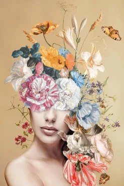 NANU-NANA Poster Trendy Floral Lady, Nr. 116