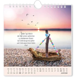 NANU-NANA Postkarten Kalender, 2025, Lebenszeichen