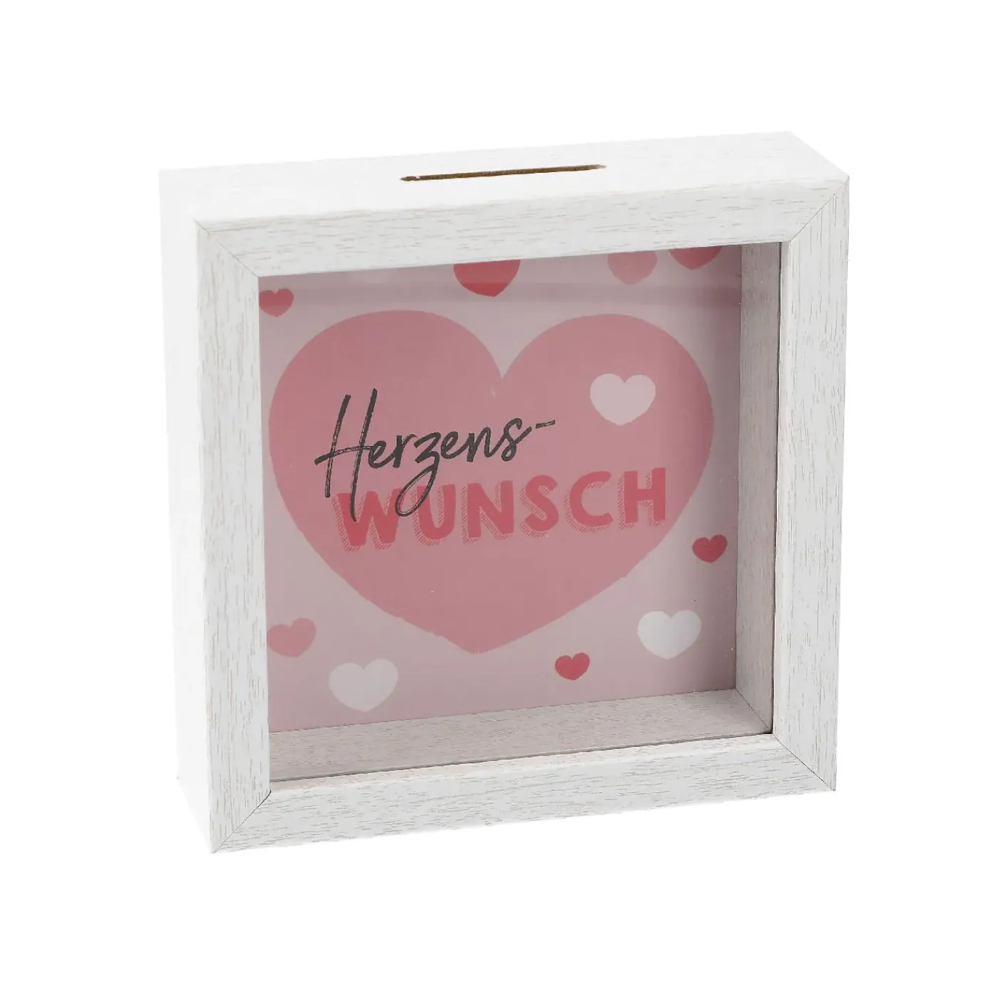 NANU-NANA Spardose Herzenswunsch, 12 Cm