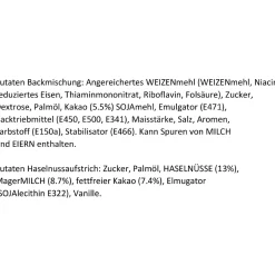 NANU-NANA Tassenkuchen Im Becher, Nutella