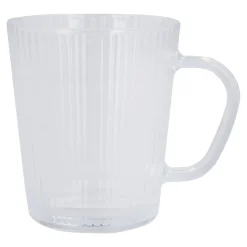 NANU-NANA Teeglas Rillen, Klar, 300 Ml