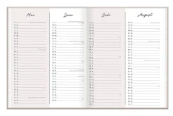 NANU-NANA Terminplaner Lady, 2025, Neues Jahr Neues Ich