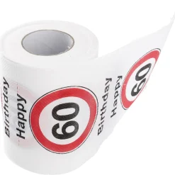 NANU-NANA Toilettenpapier Birthday, 60 Jahre, 24 Meter