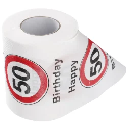 NANU-NANA Toilettenpapier Birthday, 50 Jahre, 24 Meter