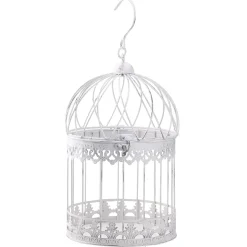 NANU-NANA Vogelkäfig, Weiß, 30 Cm