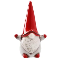 NANU-NANA Wichtel Mit Arme, Rot, 12 Cm