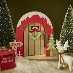 NANU-NANA Wichteltür Bogen, Türkranz, 16 Cm